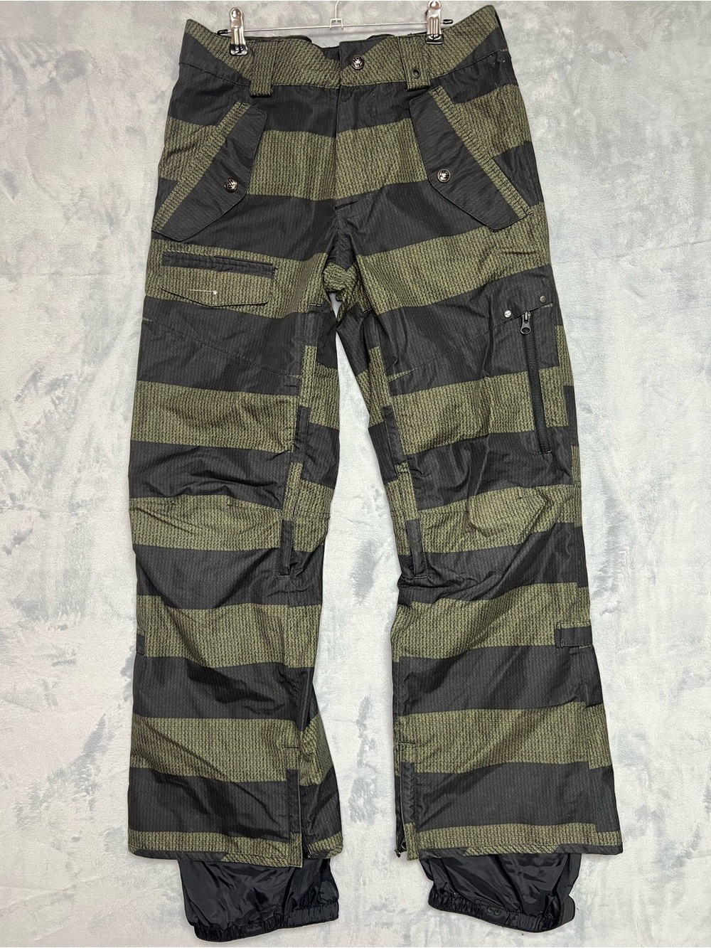 Burton Shaun White Collection TWC Indecent Exposure Snowboard Pants Small Green